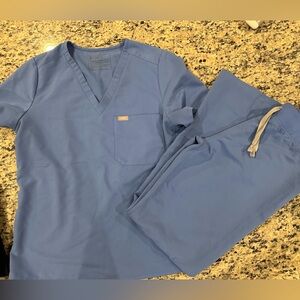 Figs Scrub Set Medium Tall Livingston Pants & Med Scrub Top